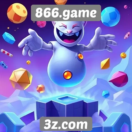 Diversidade de jogos disponíveis em 866.game