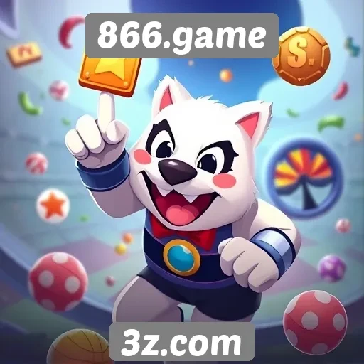 Jogos populares disponíveis no site 866.game